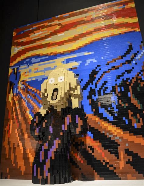 Elaborate Ny Lego Exhibit Inspired By Famous Masterpieces Lego Art