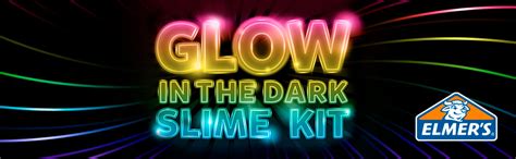 Elmers Glow In The Dark Slime Kit Slime Supplies Include Elmers