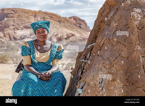 Herero Woman In Traditional Dress Hi Res Stock Photography And Images