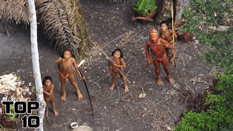 Top 10 Uncontacted Human Tribes Youtube