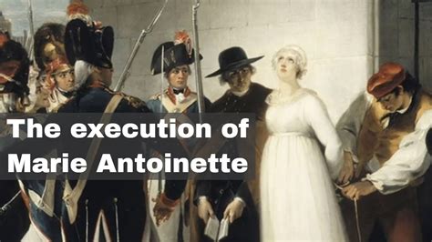 16th October 1793 Marie Antoinette Executed By Guillotine In The Place