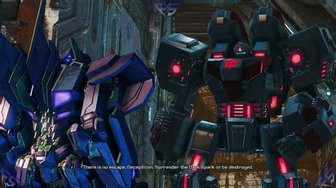 Shockwave And Sharpshot Vs Autobot Super Soldiers Titans