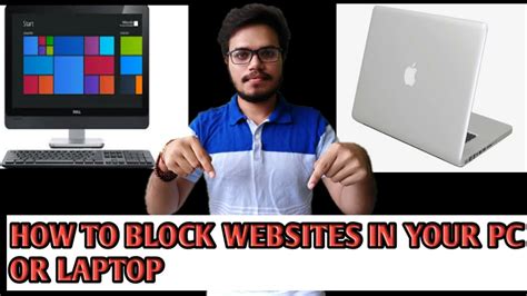 HOW TO BLOCK WEBSITES IN YOUR PC OR LAPTOP BLOCKING WEBSITES YouTube