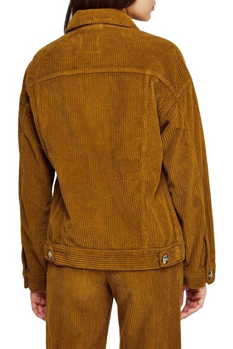 Bdg Urban Outfitters Western Corduroy Jacket In Yellow Lyst