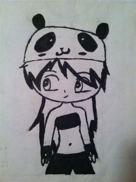 Cute Anime Panda Girl By Panda Lover4758 On Deviantart