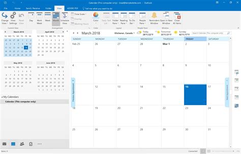 Print Outlook 365 Calendar In Color Month Calendar Printable