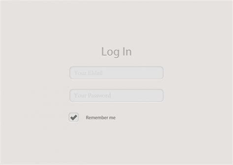 Modern Flat Website Login Page Templates Premium Vector