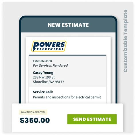 Free Electrical Estimate Template Download Now Jobber