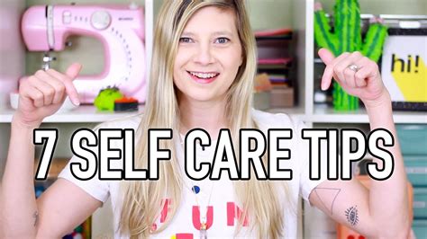 7 Self Care Tips For Your Health Youtube