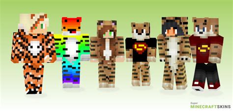 Tiger Minecraft Skins Download For Free At Superminecraftskins