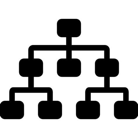 Hierarchical Structure Free People Icons