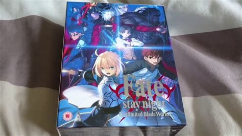 Fate Stay Night Unlimited Blade Works Uk Blu Ray Collector S Edition