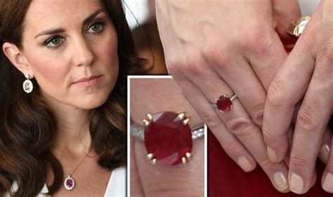 Kate Middleton Style Duchess Has ‘timeless £35000 Ruby Ring In