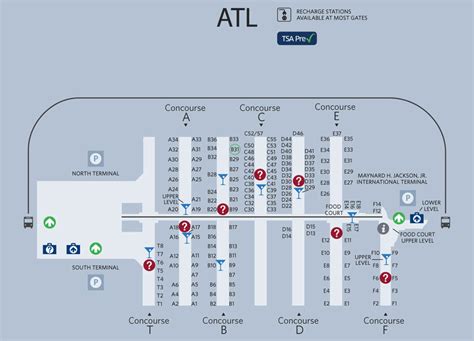 Ambitious And Combative Atlanta Airport Map