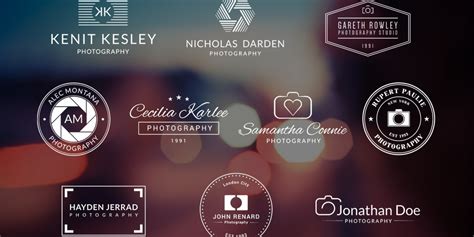 Photography Logo Samples Business Card Example Examples Cards Clean