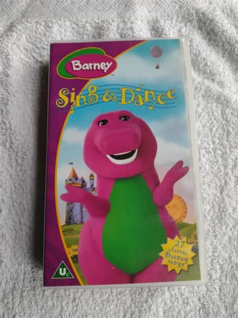Barney Sing And Dance Vhs Video 2002 Contains 27 Classic Barney Songs