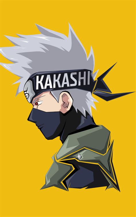 800x1280 Kakashi Hatake Minimal 4k 8k Nexus 7samsung Galaxy Tab 10