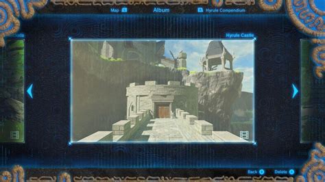 How To Reach The Hyrule Castle Memory Easily In Breath Of The Wild
