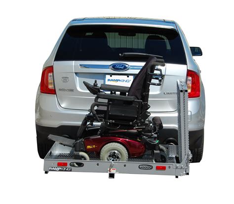 Ramp King Silver Elite Series Wheelchair Mobility Scooter Carrier Buy