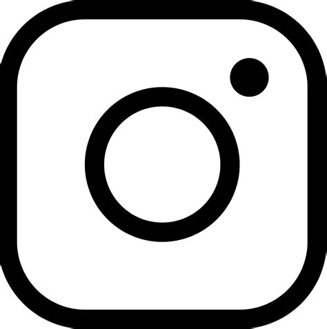 Download Instagram Icon Free Instagram Logo Black Clipart 1580825