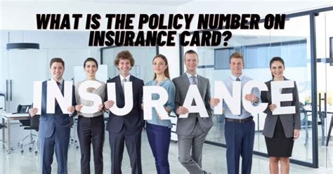 What Is The Policy Number On Insurance Card All Insurance Faq