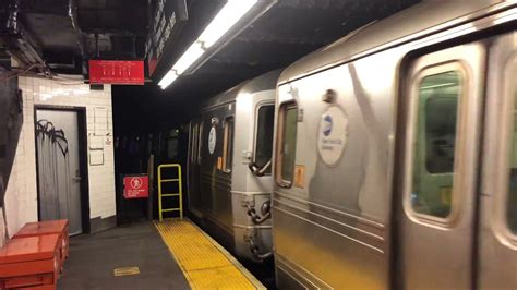 Nyct Subway R46 A Train Departs 145th Street And Switches From The