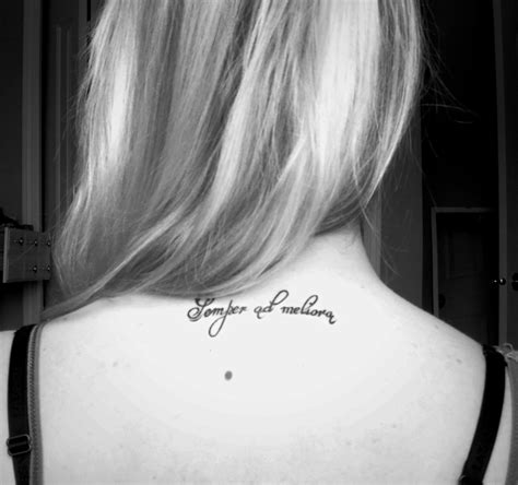 My First Tattoo Semper Ad Meliora Always Towards Better Things ♥
