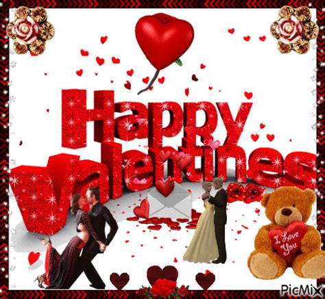Valentines Day Glitter Graphics Animated Gif Images For Orkut Myspace