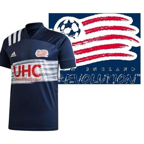 2020 New England Revolution Home Navy Soccer Jerseys Shirt Price 14