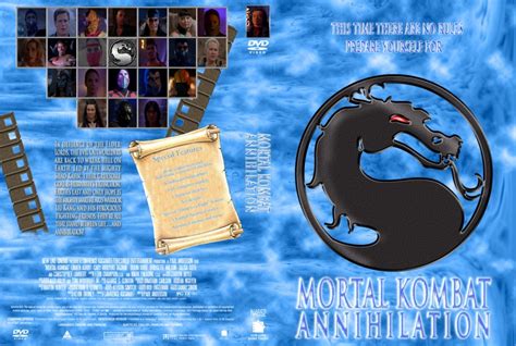 Mortal Kombat Annihilation Movie Dvd Custom Covers 2990mortal