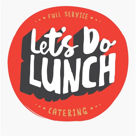 Lets Do Lunch Logo Free Transparent Clipart Clipartkey