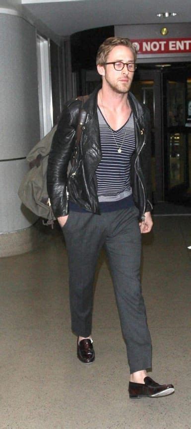 The 20 Most Flawless Perfect Pictures Of Ryan Gosling At The Airport White Jeans Men White