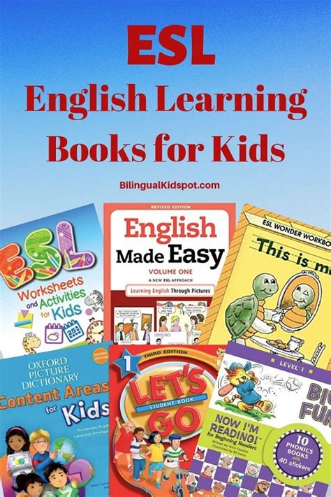 Best English Learning Books For Kids Beginner Esl Students 2024