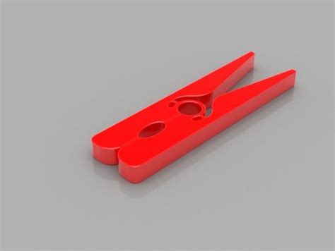 clothespins no spring required by dto26 thingiverse clothes pins 3d printing prints