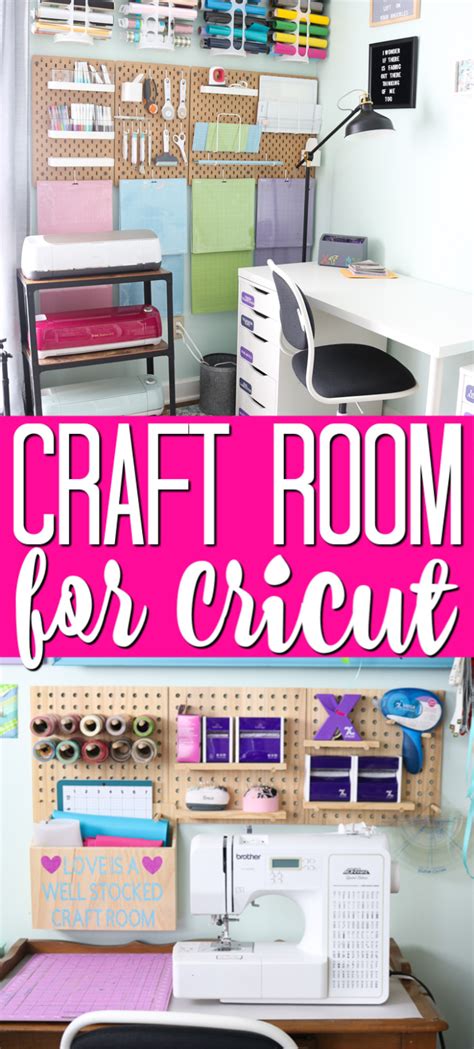 Cricut Craft Room Ideas For Organizing The Country Chic Cottage