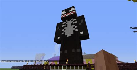 Venom Statue Minecraft Project