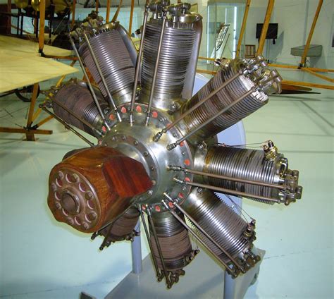 Radial Piston Engine A Nine Cylinder Radial Air Cooled Air Flickr
