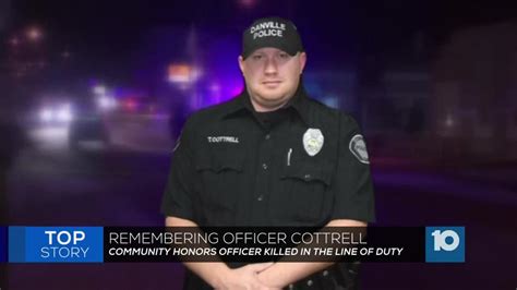 Danville Community Honors Officer Killed In The Line Of Duty