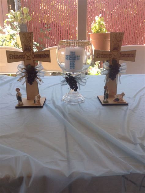 24 hours a day, 7 days a week at your convenience. First Communion Centerpieces | Communion centerpieces ...
