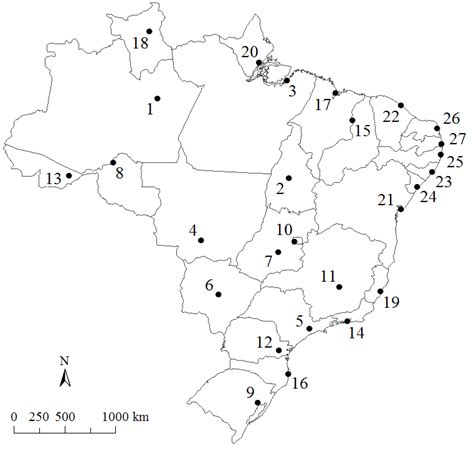 Brazil And Its 26 States And The Federal District Brasília 10 The