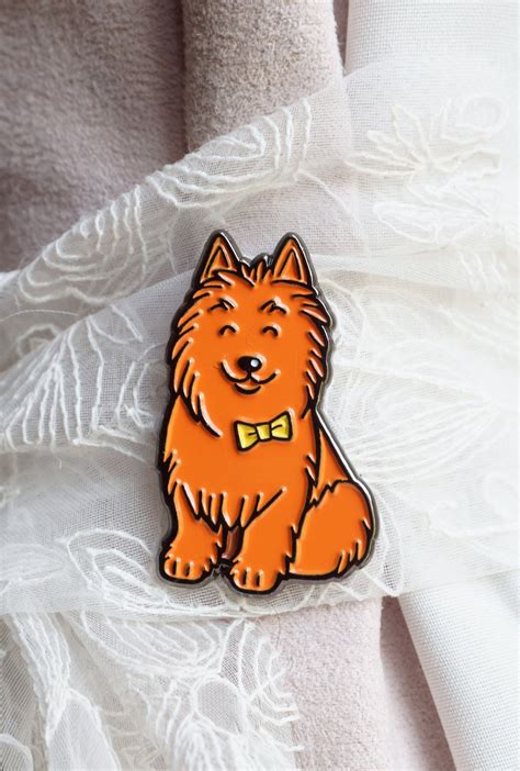 Australian Terrier Dog Enamel Pin Badge Cute T For Aussie Etsy