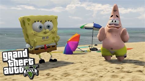 Gta 5 Mods Spongebob W Patrick Mod Gta 5 Mods Gameplay Youtube
