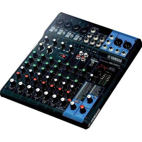 Yamaha Mg10xu 10 Input Mixer With Built In Fx And 2 In2 Out Usb