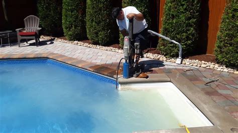 Swimming Pool Handrails Install Youtube