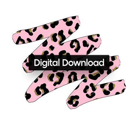 Bubble Gum Pink Leopard Seamless Gold Glitter — Drypdesigns