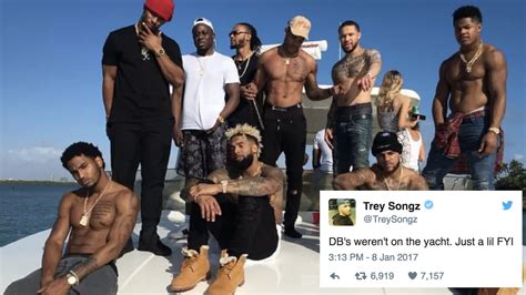 Trey Songz Defends The Giants Boat Trip While Throwing