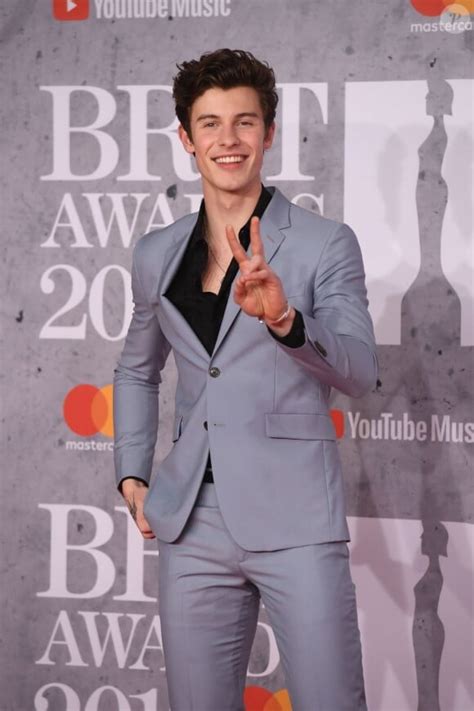 Photo Shawn Mendes Au Photocall De La Cérémonie Des Brit Awards 2019