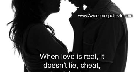 Awesome Quotes When Love Is Real