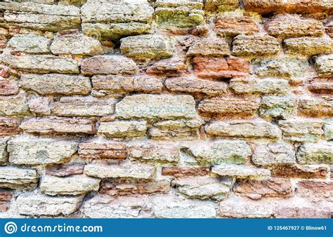 Rough Stone Wall As Creative Background Texture Stock Image Image Of