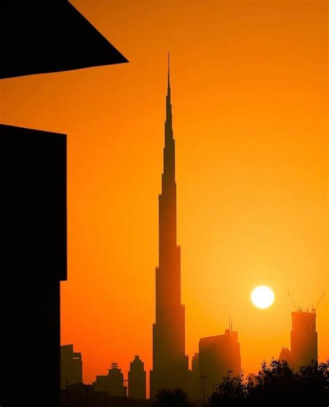 Burj Khalifa Sunset Dubai 📷essa1010 Burjkhalifa Sunset Burj